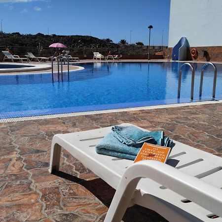 Huebsche Ferienwohnung Mit 2 Schlafzimmern, Pool Und Wlan, Strandnaehe Callao Salvaje Eksteriør billede