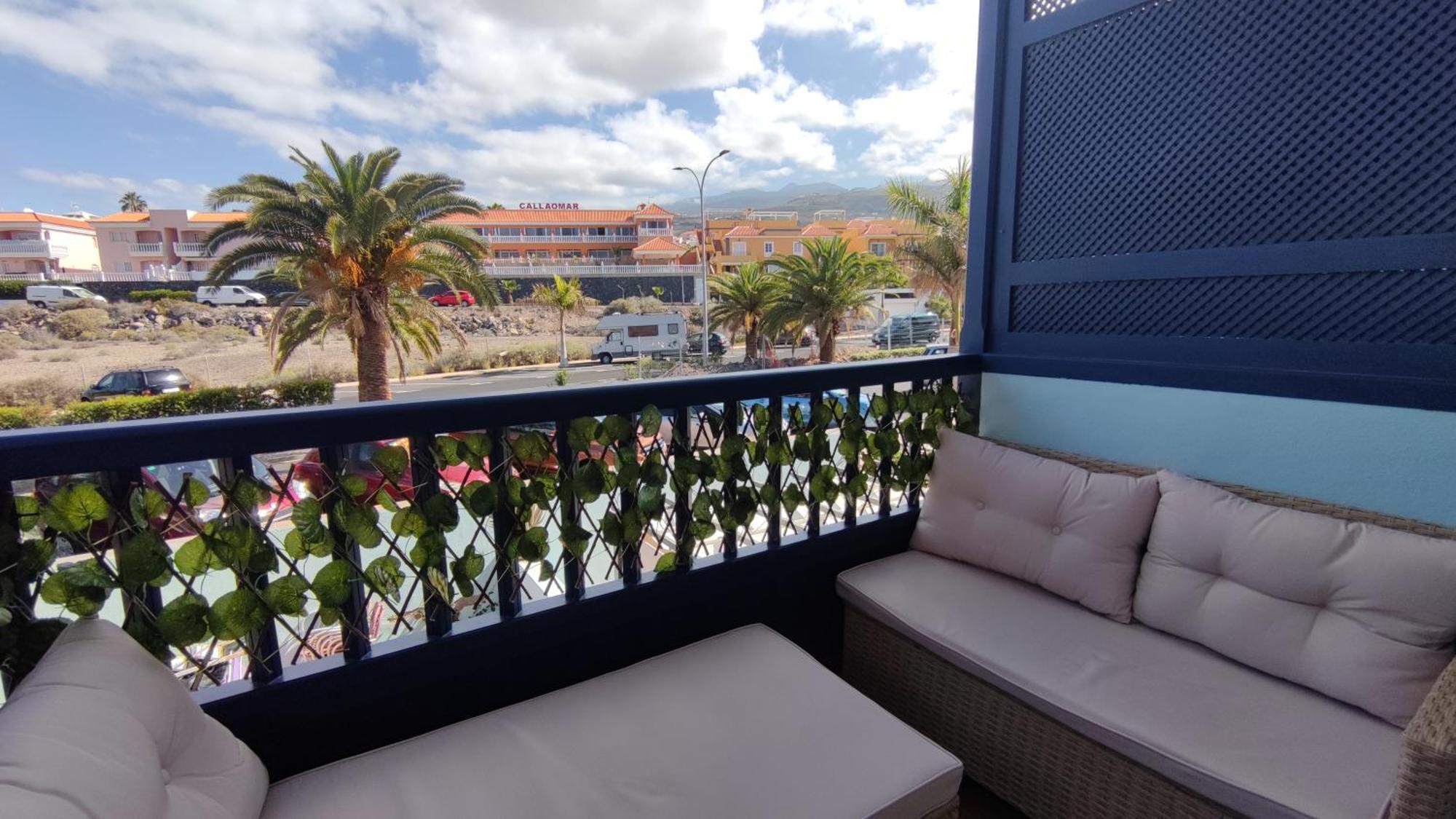 Huebsche Ferienwohnung Mit 2 Schlafzimmern, Pool Und Wlan, Strandnaehe Callao Salvaje Eksteriør billede