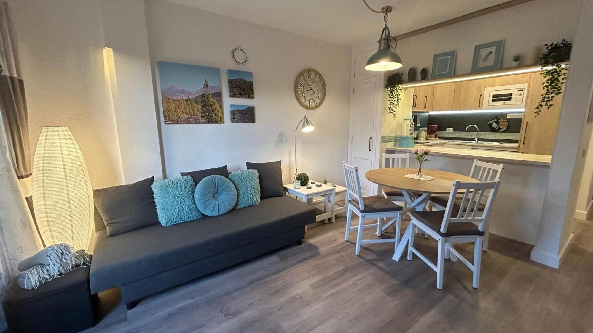 Huebsche Ferienwohnung Mit 2 Schlafzimmern, Pool Und Wlan, Strandnaehe Callao Salvaje Eksteriør billede