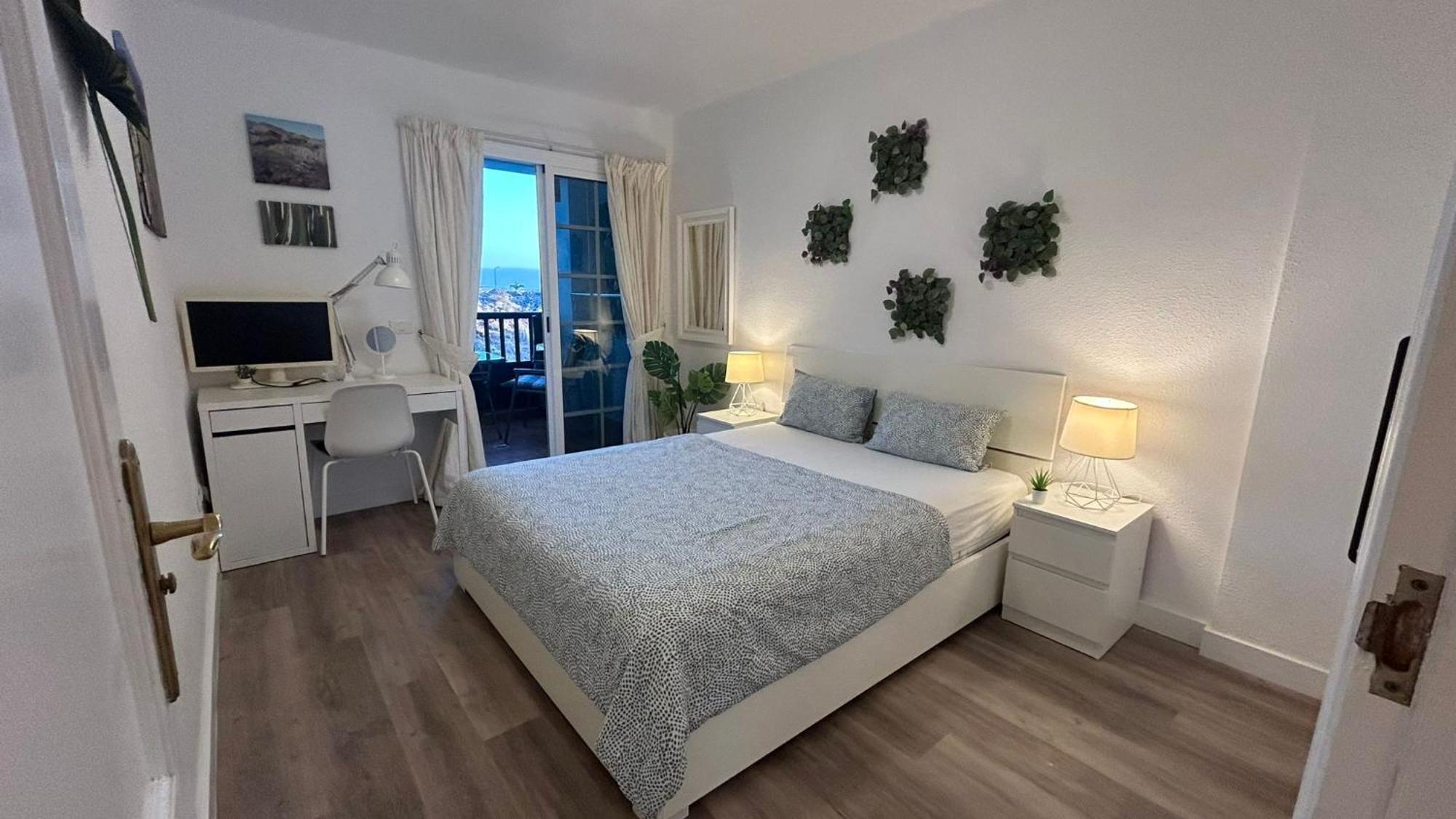 Huebsche Ferienwohnung Mit 2 Schlafzimmern, Pool Und Wlan, Strandnaehe Callao Salvaje Eksteriør billede